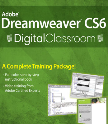 خرید و دانلود نسخه کامل کتاب Adobe Dreamweaver CS6 Digital Classroom