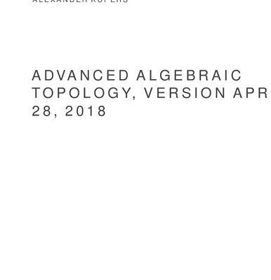 خرید و دانلود نسخه کامل کتاب Advanced Algebraic Topology