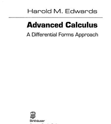 خرید و دانلود نسخه کامل کتاب Advanced calculus – a differential forms approach