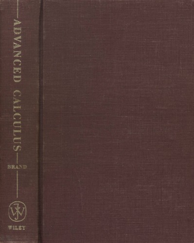 خرید و دانلود نسخه کامل کتاب Advanced Calculus
