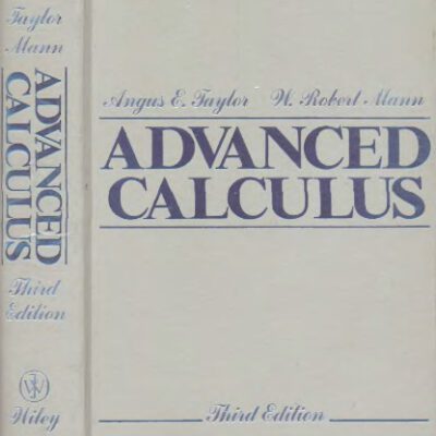 خرید و دانلود نسخه کامل کتاب Advanced calculus