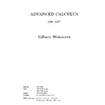 خرید و دانلود نسخه کامل کتاب Advanced calculus