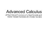 خرید و دانلود نسخه کامل کتاب Advanced calculus