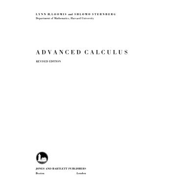 خرید و دانلود نسخه کامل کتاب Advanced Calculus