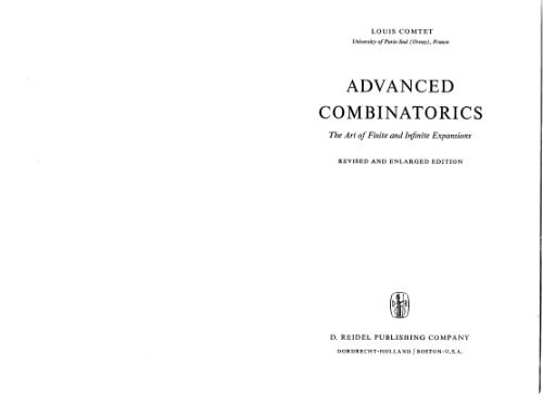 خرید و دانلود نسخه کامل کتاب Advanced combinatorics; the art of finite and infinite expansions_68b475d348cc8.jpeg خرید و دانلود نسخه کامل کتاب Advanced combinatorics; the art of finite and infinite expansions