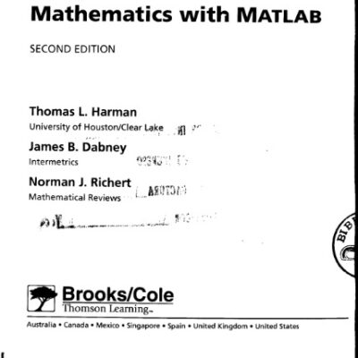 خرید و دانلود نسخه کامل کتاب Advanced engineering mathematics with Matlab