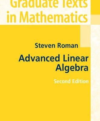 خرید و دانلود نسخه کامل کتاب Advanced Linear Algebra