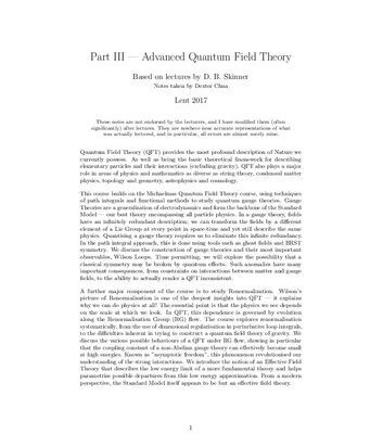 خرید و دانلود نسخه کامل کتاب Advanced Quantum Field Theory