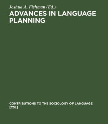 خرید و دانلود نسخه کامل کتاب Advances in language planning