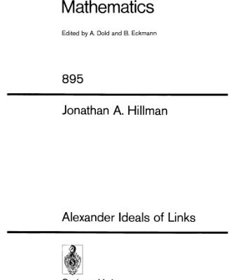 خرید و دانلود نسخه کامل کتاب Alexander Ideals of Links