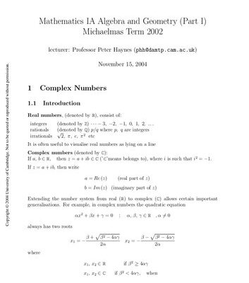 خرید و دانلود نسخه کامل کتاب Algebra and Geometry, Part I