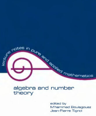 خرید و دانلود نسخه کامل کتاب Algebra and number theory: proceedings of a conference held in Fez, Morocco