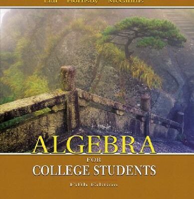 خرید و دانلود نسخه کامل کتاب Algebra for College Students
