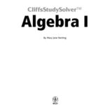 خرید و دانلود نسخه کامل کتاب Algebra I (Cliffs Study Solver)