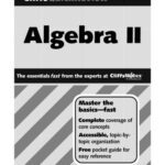 خرید و دانلود نسخه کامل کتاب Algebra II. Cliffs Quick Review