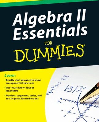 خرید و دانلود نسخه کامل کتاب Algebra II Essentials For Dummies