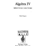خرید و دانلود نسخه کامل کتاب Algebra IV: infinite groups, linear groups