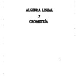 خرید و دانلود نسخه کامل کتاب Álgebra Lineal y Geometría