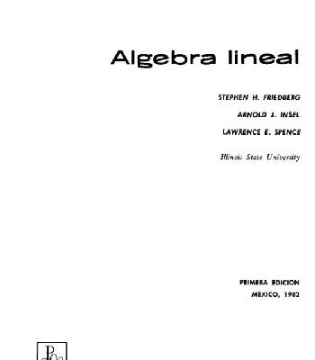 خرید و دانلود نسخه کامل کتاب Algebra lineal