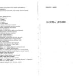خرید و دانلود نسخه کامل کتاب Algebra Lineare