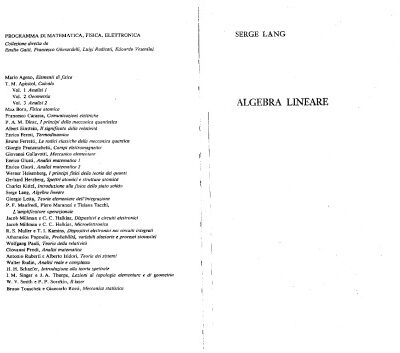 خرید و دانلود نسخه کامل کتاب Algebra Lineare