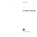 خرید و دانلود نسخه کامل کتاب Algebra Lineare
