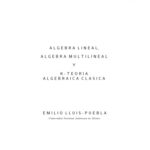 خرید و دانلود نسخه کامل کتاب Algebra lineas, algebra multilineal y k-teoria algebraica clasica