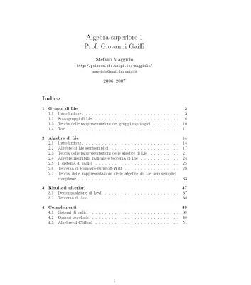 خرید و دانلود نسخه کامل کتاب Algebra superiore 1 [Lecture notes]