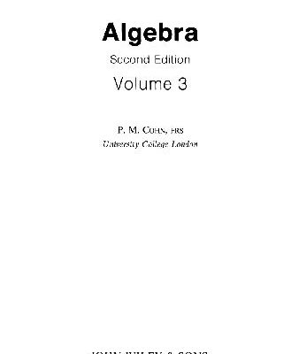 خرید و دانلود نسخه کامل کتاب Algebra