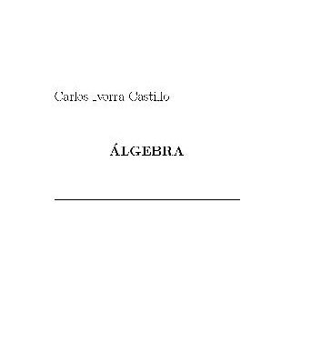 خرید و دانلود نسخه کامل کتاب Algebra
