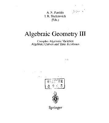 خرید و دانلود نسخه کامل کتاب Algebraic Geometry 3 Curves Jaobians