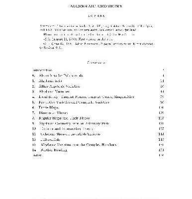 خرید و دانلود نسخه کامل کتاب ALGEBRAIC GEOMETRY