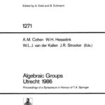 خرید و دانلود نسخه کامل کتاب Algebraic Groups Utrecht 1986: Proceedings of a Symposium in Honour of T.A. Springer