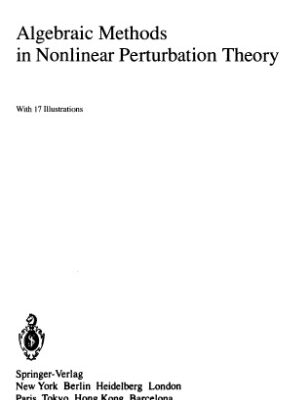 خرید و دانلود نسخه کامل کتاب Algebraic Methods in Nonlinear Perturbation Theory