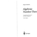 خرید و دانلود نسخه کامل کتاب Algebraic number theory