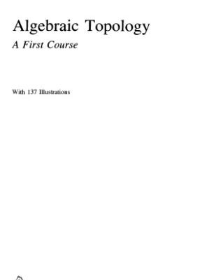 خرید و دانلود نسخه کامل کتاب Algebraic topology: a first course