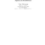 خرید و دانلود نسخه کامل کتاب Algebraische Modelltheorie 001