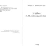 خرید و دانلود نسخه کامل کتاب Algebre et theories galoisiennes