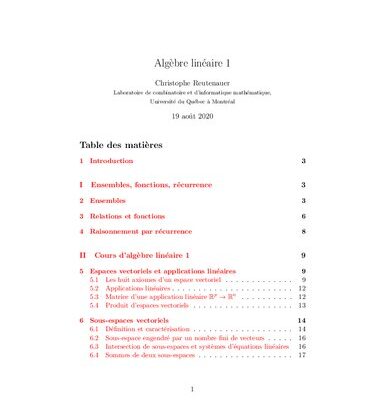 خرید و دانلود نسخه کامل کتاب Algèbre linéaire 1