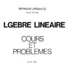خرید و دانلود نسخه کامل کتاب Algebre lineaire