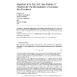خرید و دانلود نسخه کامل کتاب Algorithm 819. Complex Airy functions