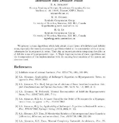 خرید و دانلود نسخه کامل کتاب Algorithms for closed forms of sums