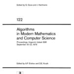 خرید و دانلود نسخه کامل کتاب Algorithms in Modern Mathematics and Computer Science: Proceedings, Urgench, Uzbek SSR September 16–22, 1979