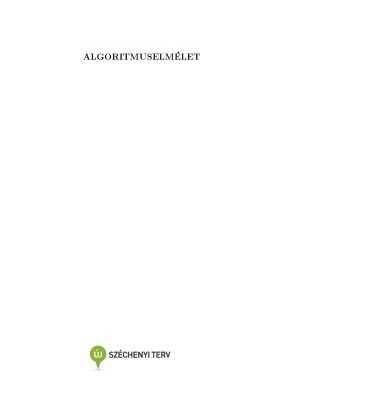 خرید و دانلود نسخه کامل کتاب Algoritmuselmélet