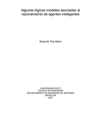 خرید و دانلود نسخه کامل کتاب Algunas lógicas modales asociadas al razonamiento de agentes inteligentes