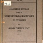 خرید و دانلود نسخه کامل کتاب Allgemeine Methode Partielle Differentialgleichungen zu integrieren (1815)