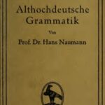 خرید و دانلود نسخه کامل کتاب Althochdeutsche Grammatik