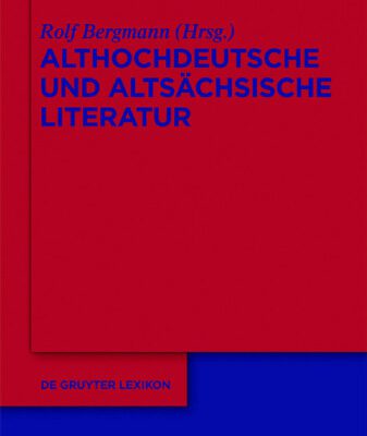 خرید و دانلود نسخه کامل کتاب Althochdeutsche und altsächsische Literatur
