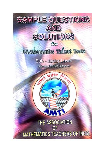 خرید و دانلود نسخه کامل کتاب AMTI Sample Questions and Solutions for Mathematics Talent Tests Sub Junior Level Middle School Classes R Athmaraman R Vijayalakshmi S R Santhanam_6893065a42285.jpeg خرید و دانلود نسخه کامل کتاب AMTI Sample Questions and Solutions for Mathematics Talent Tests Sub Junior Level Middle School Classes R Athmaraman R Vijayalakshmi S R Santhanam