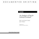 خرید و دانلود نسخه کامل کتاب An Analysis of Pay for Enlisted Personnel (Documented briefing)